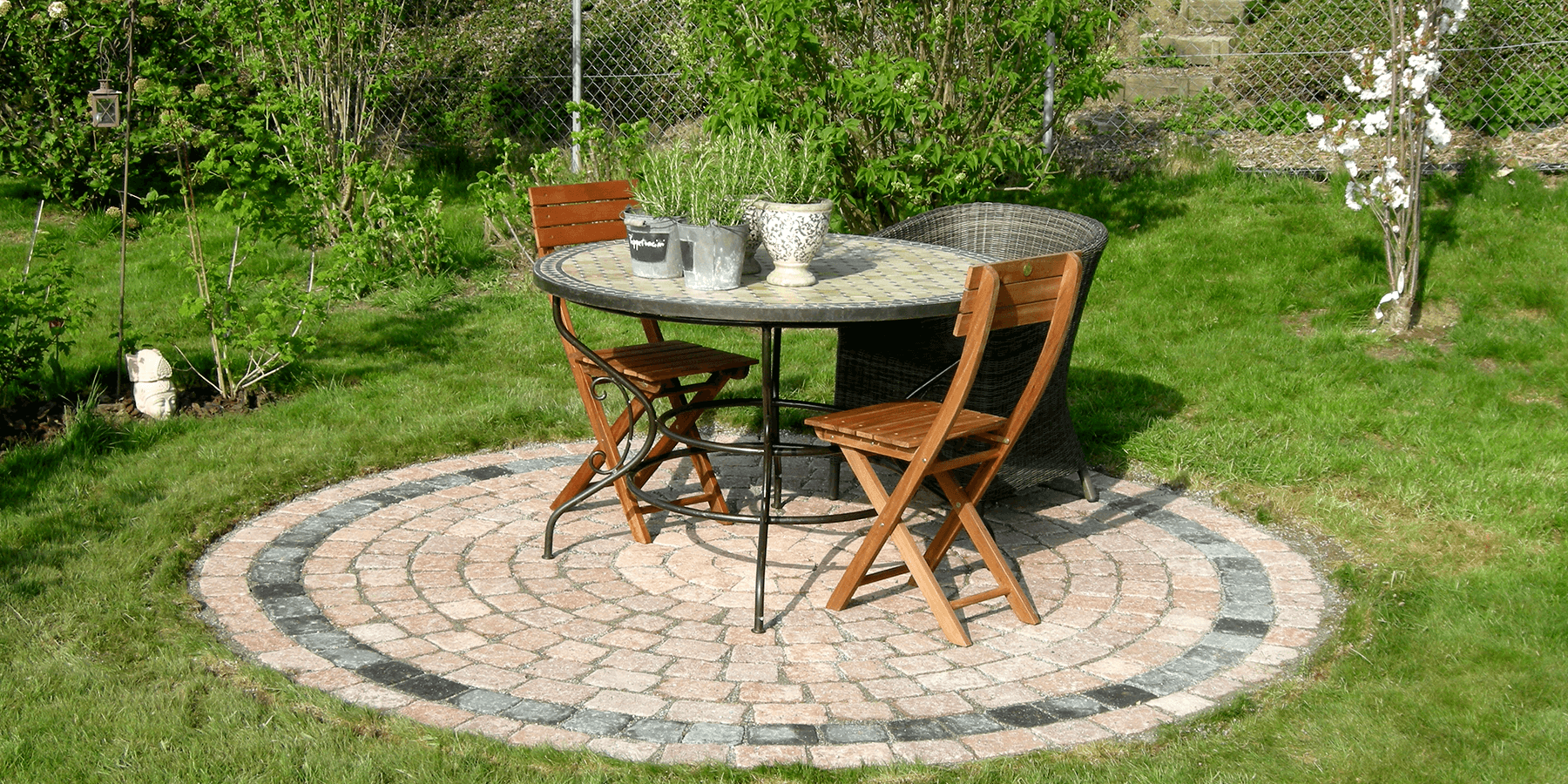 Terrasse en Pavés